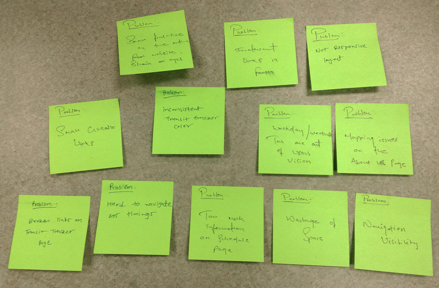 transit brainstorming