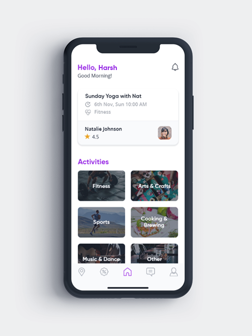 bookntrain app design